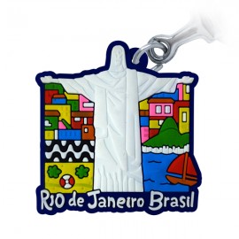 Rio Copacabana - Chaveiro Emborrachado