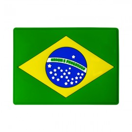 Brasil Bandeira - Imã de Geladeira 